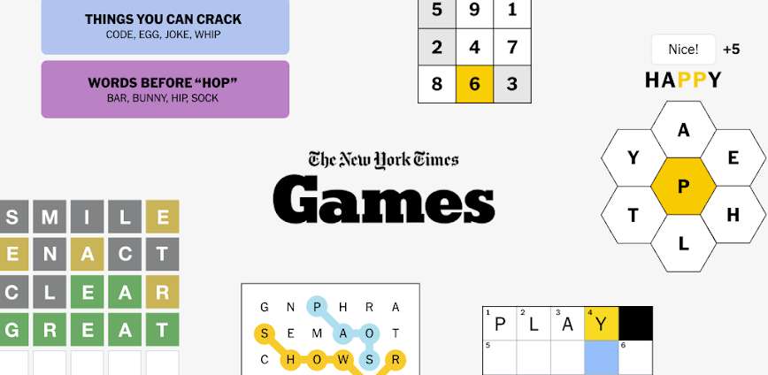 NYT Games: Wordle & Crossword